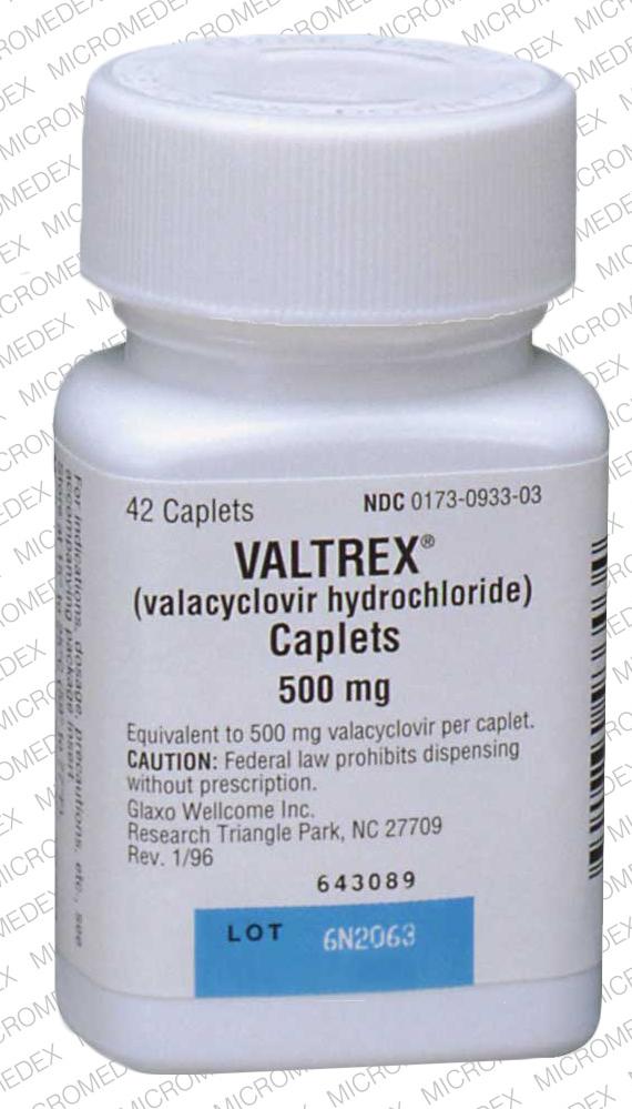 valtrex 500mg directions